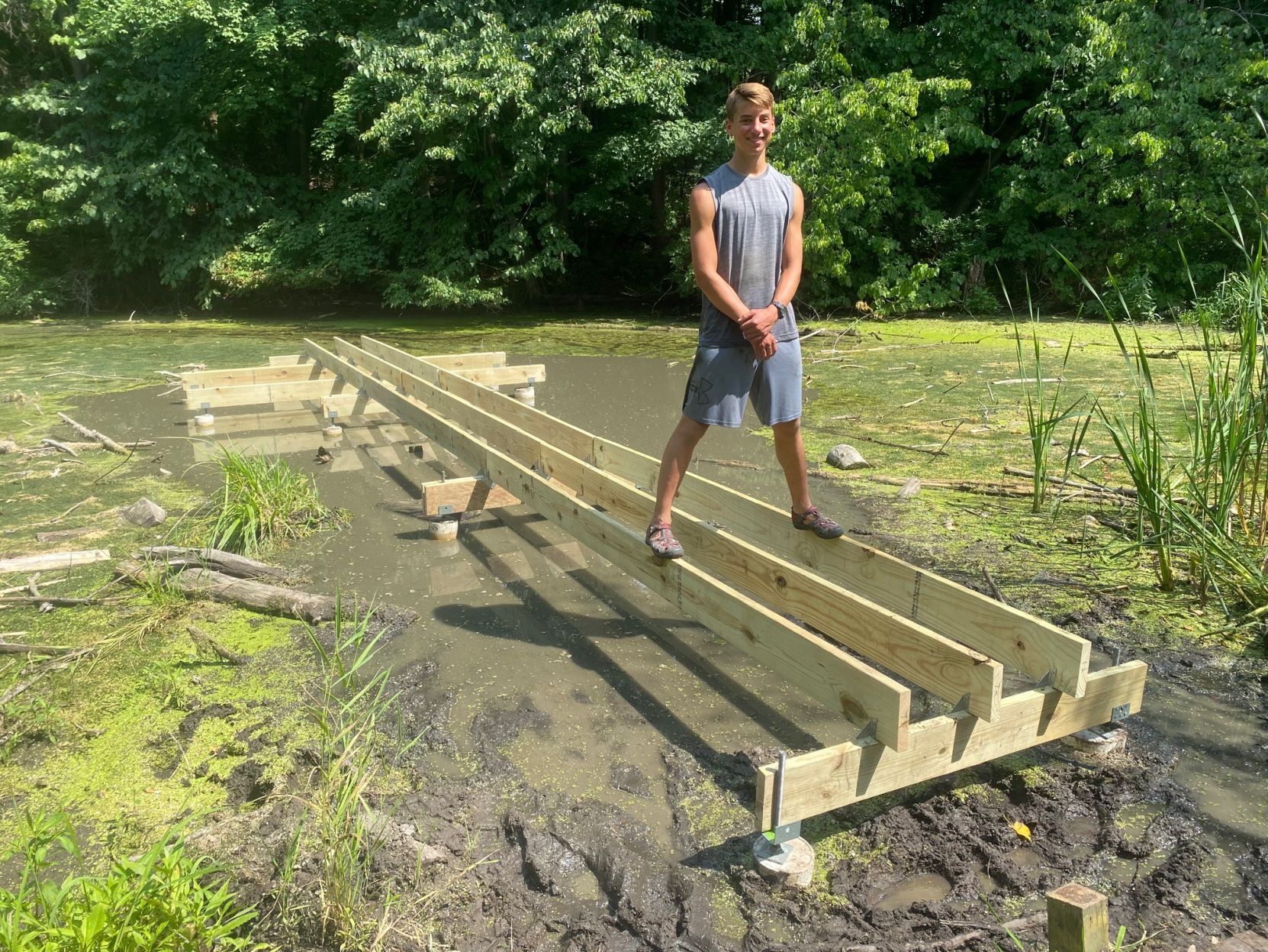 Beginning of a new dock
